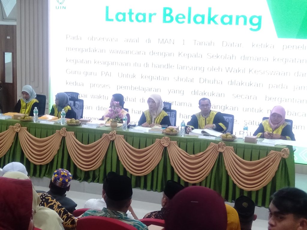 doktor pertama uin bukittinggi